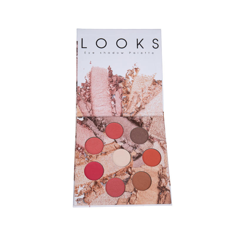 8 Color Highlighter Eyeshadow Palette  And Blusher  Moisturizing Long Lasting Waterproof Oem Face Color