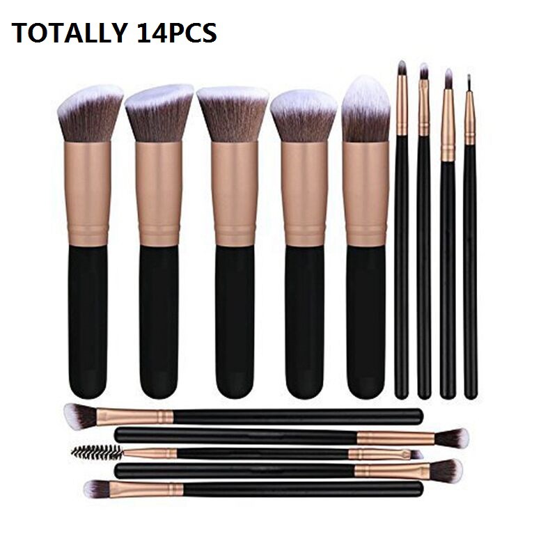 16 Pcs/Set Classic Makeup Brush Kit