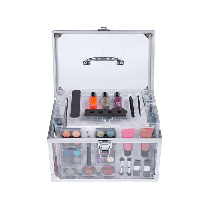All In One Makeup Se In Box Makeup Palette Include Eyeshadow Lipgloss Blushes Nail Polish