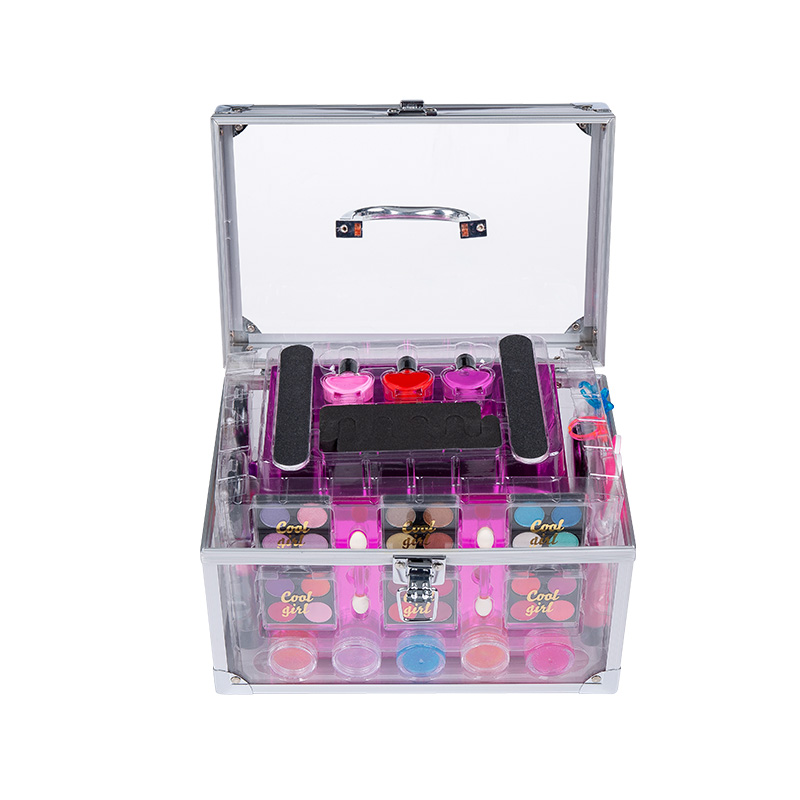 All In One Makeup Se In Box Makeup Palette Include Eyeshadow Lipgloss Blushes Nail Polish