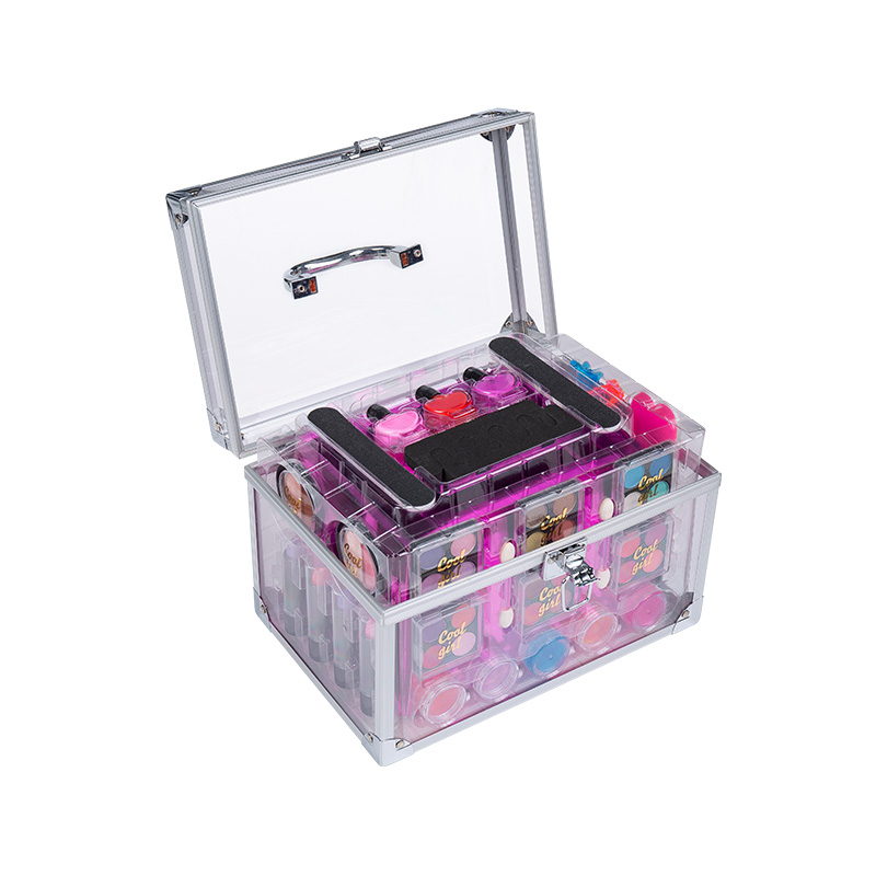 All In One Makeup Se In Box Makeup Palette Include Eyeshadow Lipgloss Blushes Nail Polish