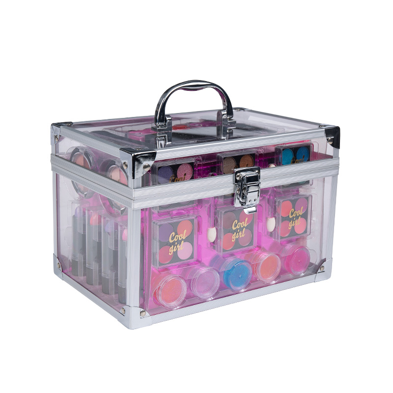 All In One Makeup Se In Box Makeup Palette Include Eyeshadow Lipgloss Blushes Nail Polish